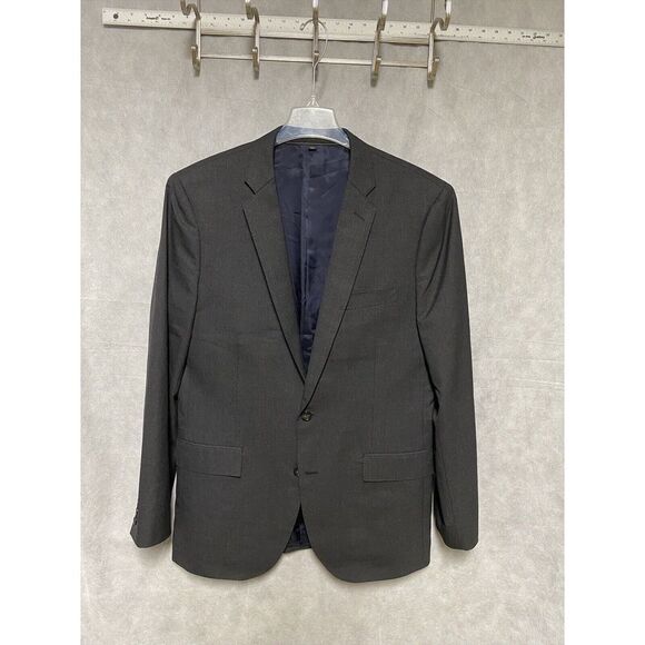 J. Crew‎ Ludlow Loro Piana Blazer Men 42L Gray Super 120 Wool Coat Jacket Luxury